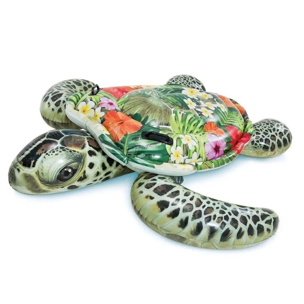 π’ INTEX XL Realistic Sea Turtle Ride-OnβPool Float - Picture 7 of 7